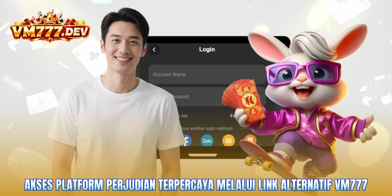 Akses platform perjudian terpercaya melalui link alternatif VM777