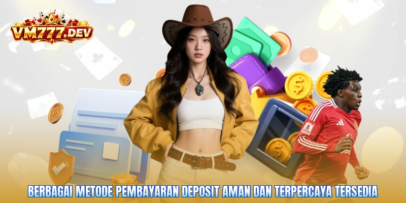 Berbagai metode pembayaran deposit aman dan terpercaya tersedia
