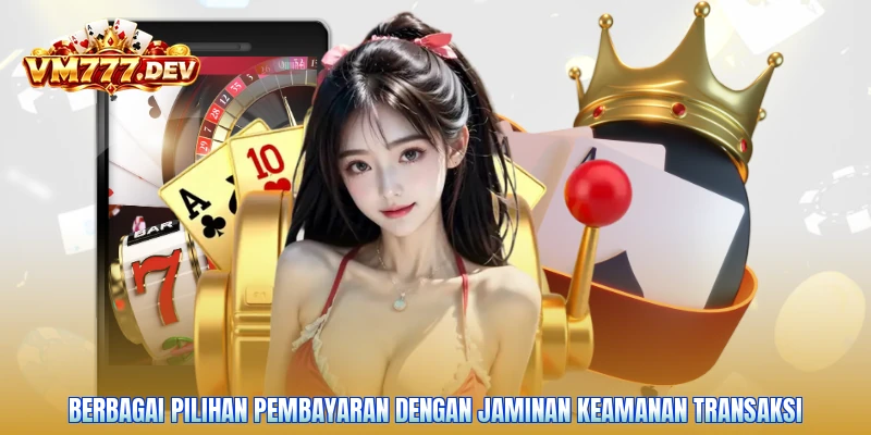 Berbagai pilihan pembayaran dengan jaminan keamanan transaksi
