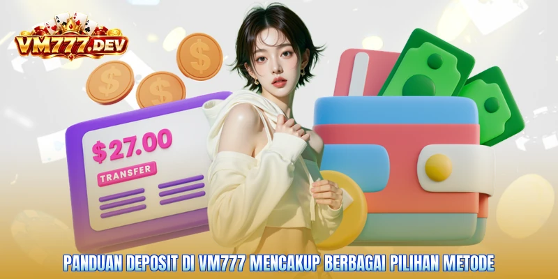 Panduan deposit di VM777 mencakup berbagai pilihan metode