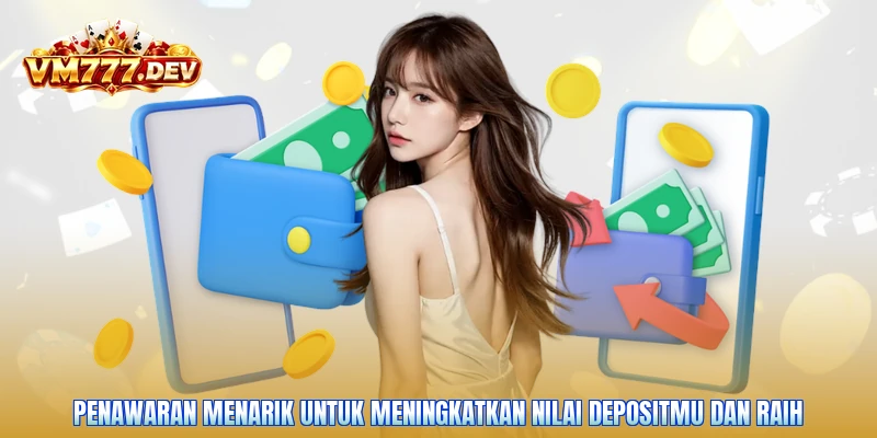 Penawaran menarik untuk meningkatkan nilai depositmu dan raih