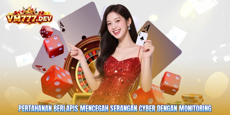Pertahanan berlapis mencegah serangan cyber dengan monitoring