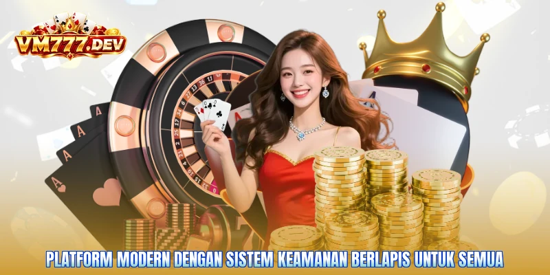 Platform modern dengan sistem keamanan berlapis untuk semua
