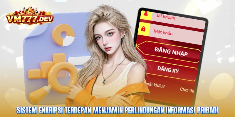 Sistem enkripsi terdepan menjamin perlindungan informasi pribadi